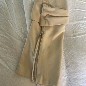 Strapless Zara top with side zippers